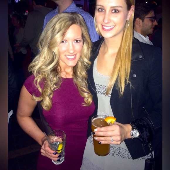 Cranberry Guess Dress 👗 size:Small - Picture 10 of 10